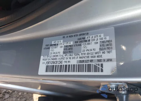 2019 Mazda Cx-5 Touring z USA, uszkodzony, nr VIN JM3KFACM8K0610346